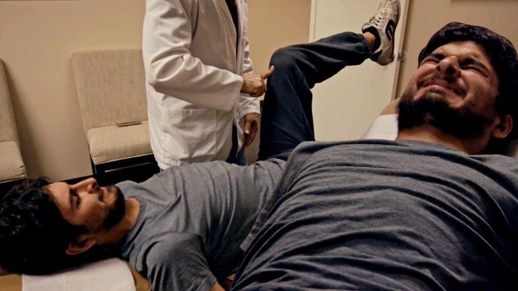 Adjusting My Back At A One Star Chiropractor